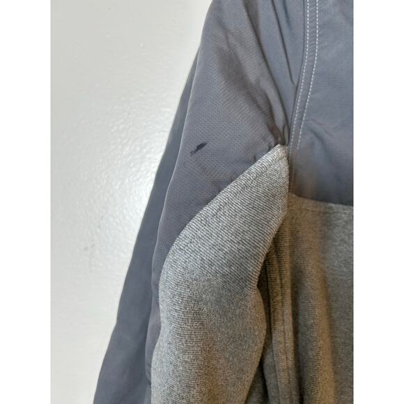 UNDER ARMOUR Unisex Youth Gray Fleece Quarter Zip Jacket / Size: Youth Large - Picture 7 of 9
